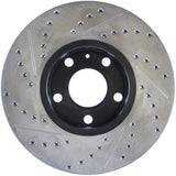 StopTech 96-7/04 Audi A4 / 95-01 A6 / 7/98-05 VW Passat Left Front Slotted and Drilled Rotor - 127.33039L