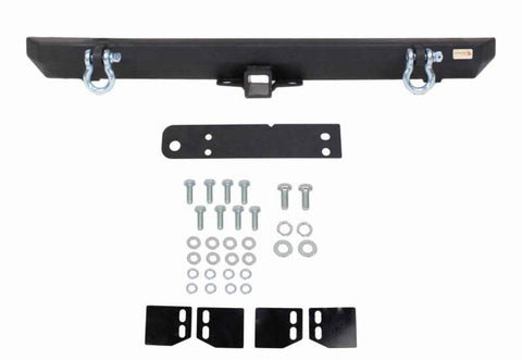 Fishbone Offroad 87-06 Jeep YJ/TJ Wrangler TJ Wrangler Rear Bumper w Receiver - FB22217