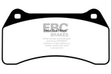 EBC 03-06 Jaguar XJR 4.2 Supercharged Yellowstuff Front Brake Pads - DP41462R
