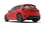 Rally Armor 19-25 Ford Focus ST MK4 Black UR Mud Flap w/Blue Logo - MF77-UR-BLK/BL