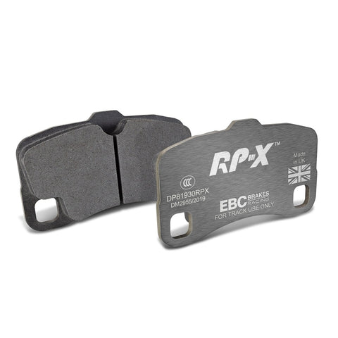 EBC Racing 09-12 Porsche 911 (997) Carrera 2 3.6L (Cast Iron Rotor Only) RP-X Rear Brake Pads - DP81930RPX