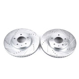 Power Stop 12-15 Chevrolet Captiva Sport Front Evolution Drilled & Slotted Rotors - Pair - AR8667XPR