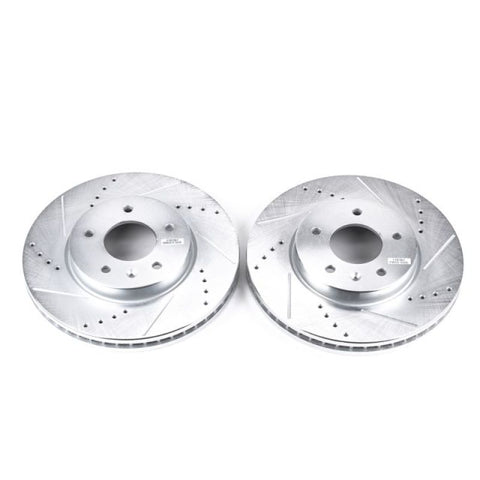 Power Stop 12-15 Chevrolet Captiva Sport Front Evolution Drilled & Slotted Rotors - Pair - AR8667XPR