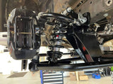 QA1 61-71 Dodge D100 Front Suspension Kit - Single Adj - 600lb/in 5-6in Drop - 52615-S600