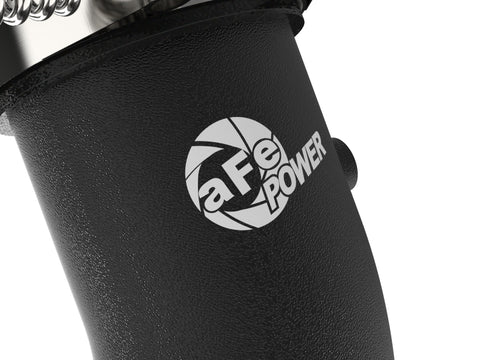 aFe 19-23 RAM Diesel L6-6.7L BladeRunner 3.5 IN Aluminum Cold Charge Pipe - Black - 46-20619-B