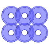KC HiLiTES Cyclone V2 LED - Replacement Lens - Blue - 6-PK - 4414
