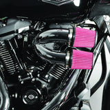 S&S Cycle 17-21 M8 Models Intake Runner Induction Kit - Chrome - 170-0566A