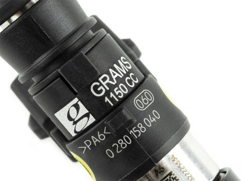 Grams Performance 02-11 Subaru WRX / 07+ STI / 07-11 Legacy 1150cc Fuel Injectors (Set of 4) - G2-1150-1200