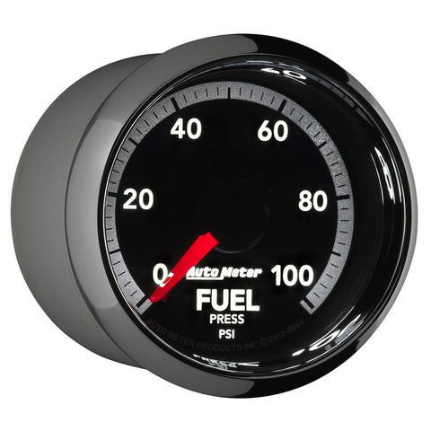 Autometer Factory Match 2 1/6in Full Sweep Electronic 0-100 PSI Fuel Pressure Gauge Dodge Ram Gen 4 - 8564