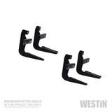 Westin 00-04 Chevy/GMC Suburban/Tahoe/Yukon/YukonXL (Excl 43135 Z71) Running Board Mount Kit - Black - 27-1035