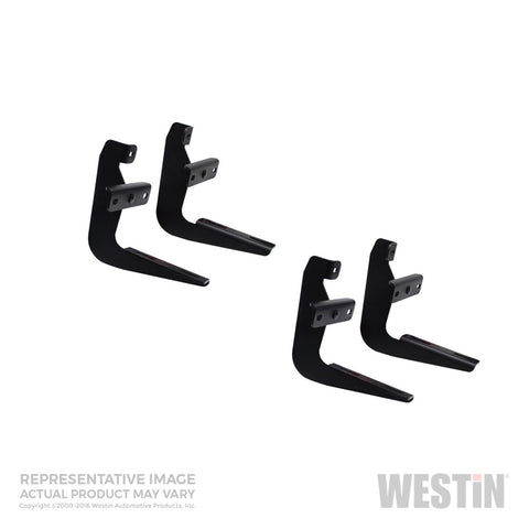 Westin 00-04 Chevy/GMC Suburban/Tahoe/Yukon/YukonXL (Excl 43135 Z71) Running Board Mount Kit - Black - 27-1035