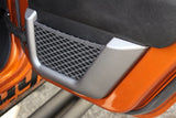 Rugged Ridge 11-18 Jeep Wrangler JK 2nd Row Charcoal Door Net Trim - 11157.22