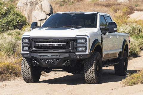 DV8 Offroad 23-26 Ford F-250/F-350 Spec Series Front Bumper w/ Winch - FBFF2-06
