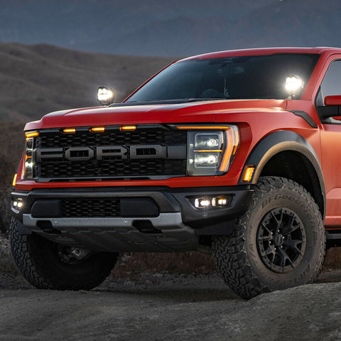 Baja Designs 21+ Ford Raptor/Bronco S2 SAE Pro Fog Pocket Light Kit Clear - 448180