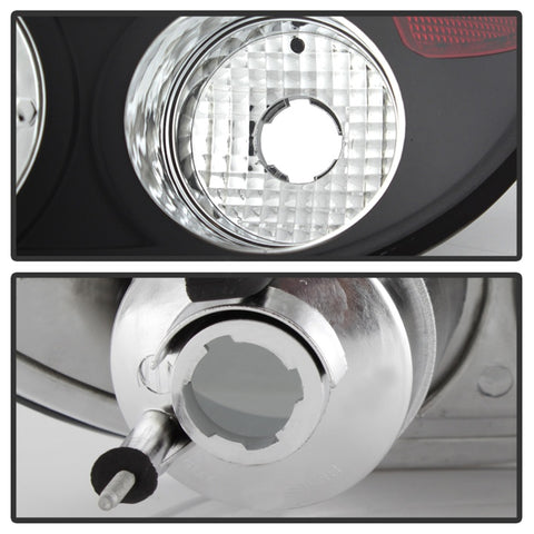 Spyder Hyundai Tiburon 03-05 Euro Style Tail Lights Black ALT-YD-HYT03-BK - 5005434