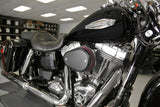 K&N 00-16 Harley Davidson Street Metal Intake System Flare Black - RK-3932B