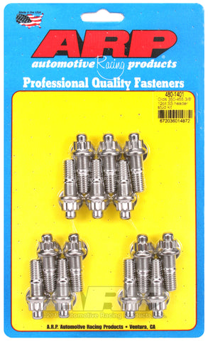 ARP Olds 350-455 3/8in 12pt SS Header Bolt Kit - 480-1401