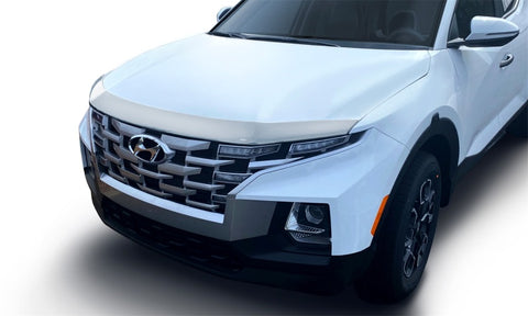 AVS 2022 Hyundai Santa Cruz Aeroskin Low Profile Hood Shield - Chrome - 622203