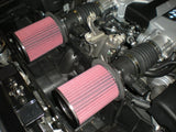 BMC 09-12 Audi R8 5.2L V10 Quattro / R-Tronic Cylindrical Carbon Racing Filter Induction System Kit - CRF605/08
