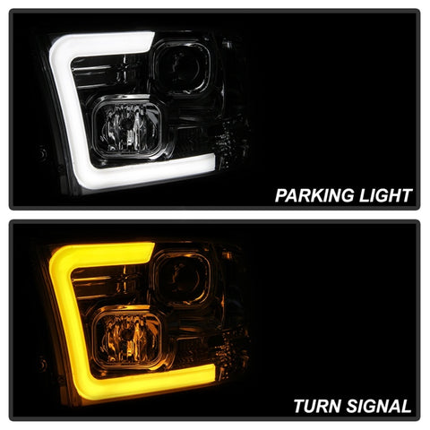 Spyder 09-16 Dodge Ram 1500 Ver 2 Proj Headlight - Light Bar Turn Signal - Chro - PRO-YD-DR09V2-SB-C - 5086259