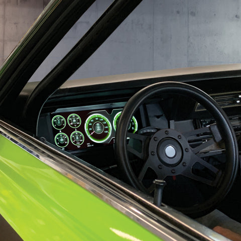 AutoMeter 72-76 Dodge/Plymouth A-Body InVision Direct Fit Digital Dash, Color LCD - 7009
