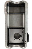 Moroso Ford 351W (w/Rear Sump & Billet End Seals) Road Race Baffled Wet Sump 7qt 7.5in Steel Oil Pan - 20534