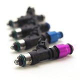 Injector Dynamics ID1050X Injectors - 60mm Length - 11mm Blue Top - 204 Lower Cushion (Set of 4) - 1050.60.11.204.4
