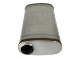 aFe MACH Force XP 304 Stainless Steel Muffler 2.5in Center/Offset 18in L x 9in W x 4in H - 49M30019