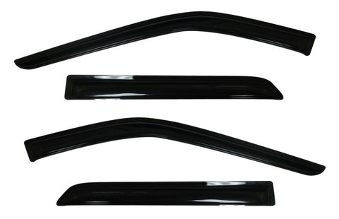 AVS 11-18 Ford Explorer Ventvisor Outside Mount Window Deflectors 4pc - Smoke - 94293