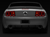 Raxiom 05-09 Ford Mustang Gen5 Tail Lights- Black Housing (Smoked Lens) - 49169