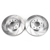 Power Stop 07-12 Mazda CX-7 Front Evolution Drilled & Slotted Rotors - Pair - JBR1314XPR