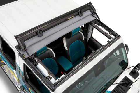 Bestop 20-26 Jeep Gladiator / 18-26 Wrangler JL Sunrider For Hardtop (Black Diamond) - 52454-35