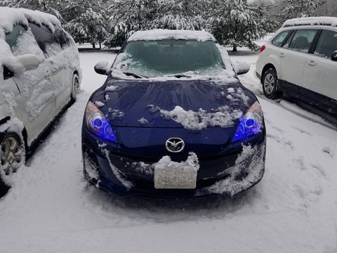 Oracle Mazda 3 10-12 LED Halo Kit - Blue - 2422-002