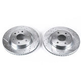 Power Stop 08-17 Buick Enclave Front Evolution Drilled & Slotted Rotors - Pair - AR8696XPR