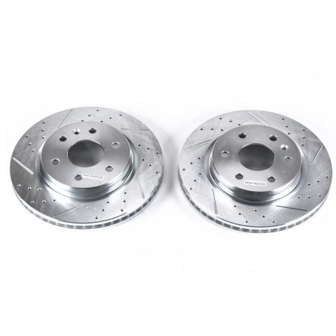 Power Stop 08-17 Buick Enclave Front Evolution Drilled & Slotted Rotors - Pair - AR8696XPR