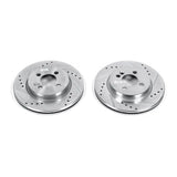 Power Stop 07-09 Mini Cooper Front Evolution Drilled & Slotted Rotors - Pair - EBR853XPR