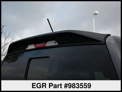 EGR 19-20 Ford Ranger Super Crew Rear Cab Truck Spoiler - Matte Black - 983559