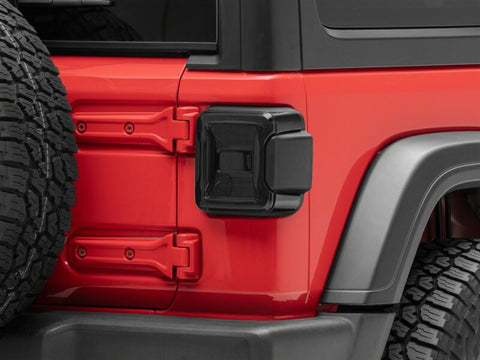 Raxiom 18-26 Jeep Wrangler JL LED Tail Lights- Red Housing- Smoked Lens - J181425