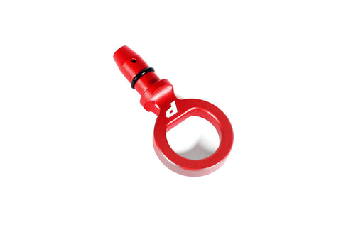 PERRIN Subaru Dipstick Handle Round Style - Red - PSP-ENG-721RD