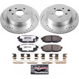 Power Stop 14-18 Subaru Forester Rear Z26 Street Warrior Brake Kit - K6978-26