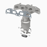 MagnaFlow 02-06 Nisssan Altima/Sentra V4 2.5L Manifold Direct Fit Catalytic Converter - 50805