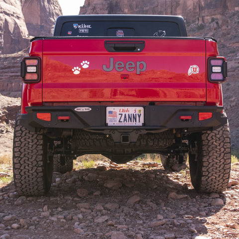 Rock Slide 20-22 Jeep JT Gladiator Rear Sliders - BR-100-JT4