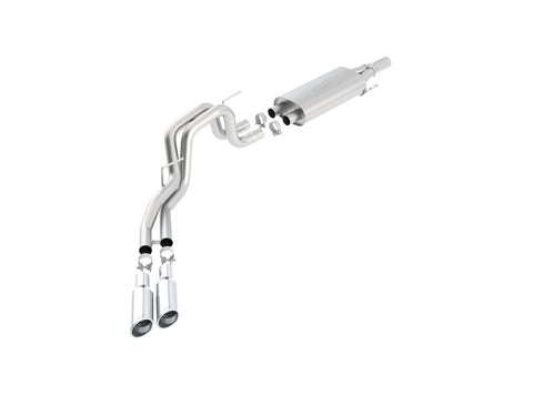 Borla 10-14 Ford F-150 SVT Raptor 6.2L-8cyl SS Catback Exhaust - 140383