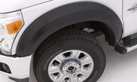 Lund 07-13 Chevy Silverado 1500 Ex-Extrawide Smooth Elite Series Fender Flares - Black (4 Pc.) - EX106S