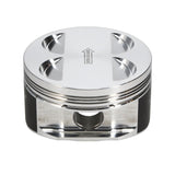 Manley Toyota 2JZGTE 86.5mm Bore +.5mm Oversized 10.0:1 CR Flat Top Piston Set with Rings - 609105C-6