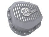 aFe Rear Differential Cover (Raw; Street Series); Ford Diesel Trucks 86-13 V8 (td) - 46-70020