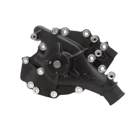 Edelbrock Water Pump High Performance Ford 1970-92 429/460 CI V8 Standard Length Black Finish - 88663