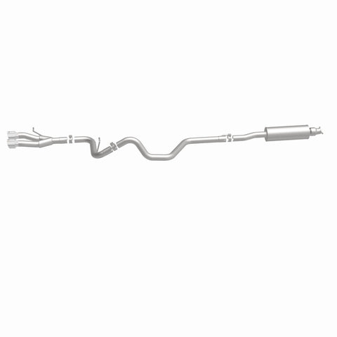 MagnaFlow 13 Hyundai Veloster 1.6L Turbo Dual Center Rear Exit Stainless Cat Back Perf Exhaust - 15215