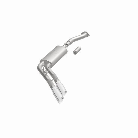 MagnaFlow 11-13 Ford F-150 Pickup Dual Same Side Before P/S Rear Tire Stainless CatBack Perf Exhaust - 15101