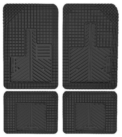 Husky Liner Universal Front and Rear Floor Mats - Black - 51502
